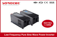 RS232 Black Color Power Inverters / Off Grid Power Inverter Single Phase